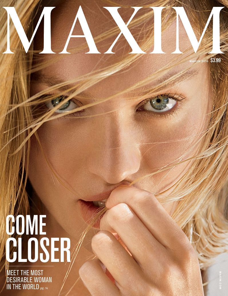 Кэндис Свейнпол для журнала Maxim (Март 2015)