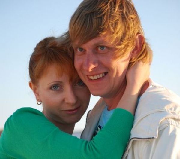 Сергей Казанин и его жена