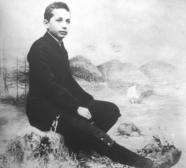 Альберт Эйнштейн в 1893 году