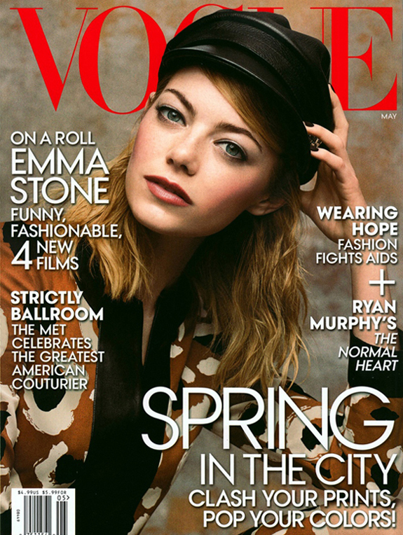 Эмма Стоун для Vogue USA, май 2014