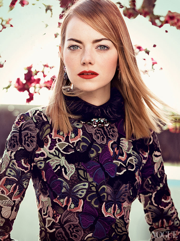 Эмма Стоун для Vogue USA, май 2014