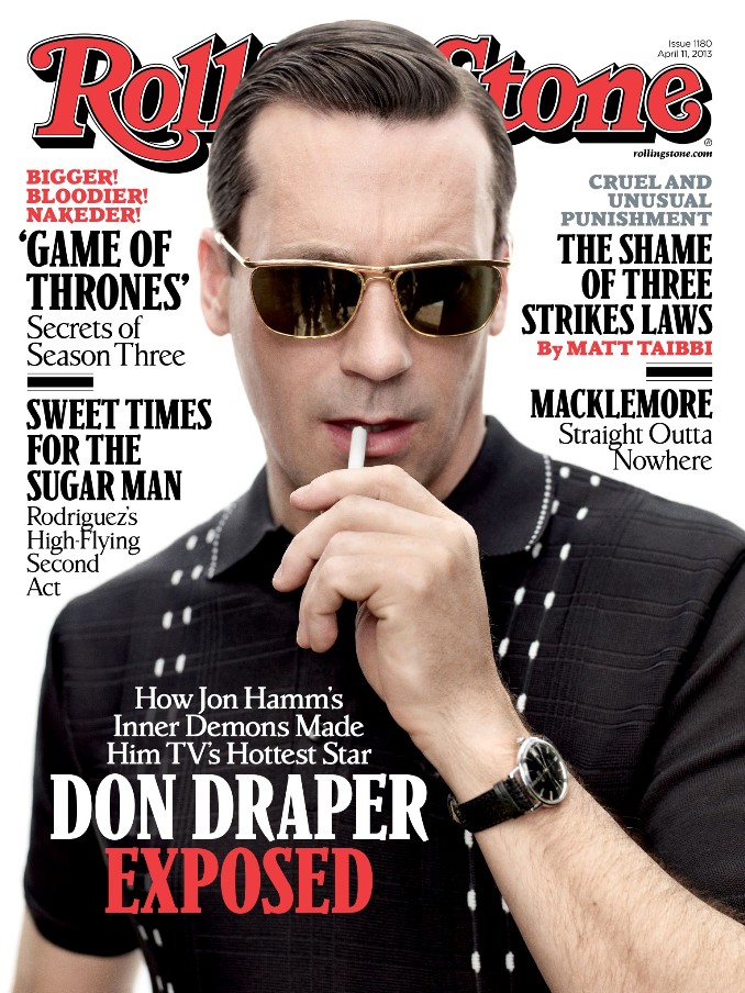 Джон Хэмм для Rolling Stone USA, апрель 2013
