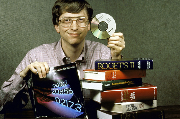 Билл Гейтс в молодости