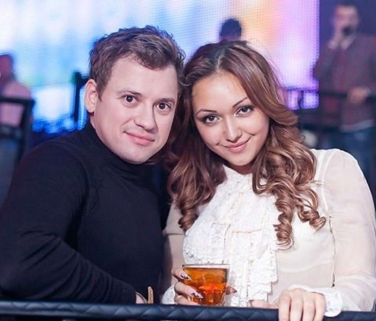 Андрей Гайдулян со своей девушкой Дианой