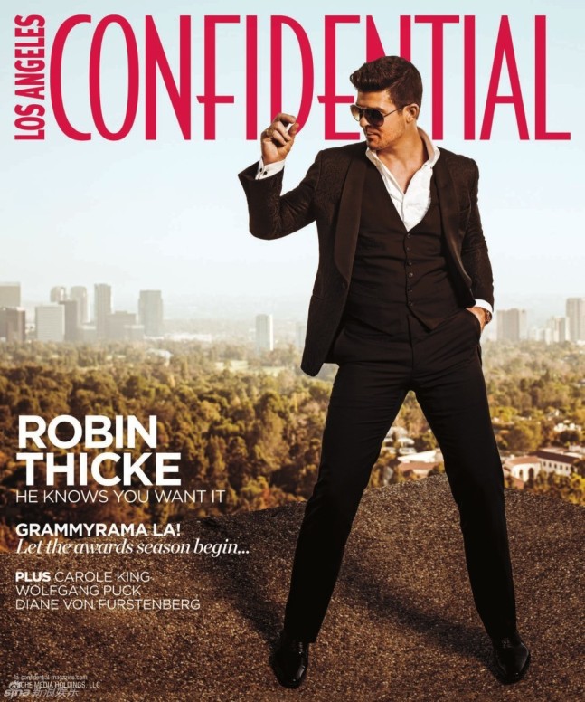 Робин Тик для L.A. Confidential, январь 2014