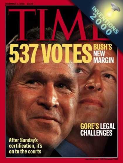 Джордж Буш на обложках журналов