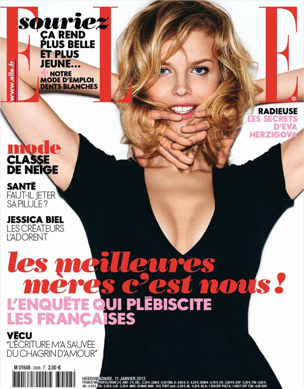 Ева Герцигова для Elle France