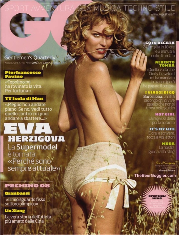 Ева Герцигова на обложках журналов
