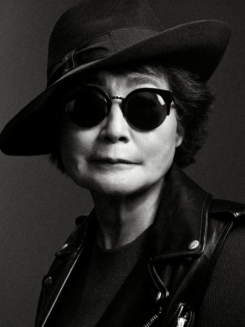 Йоко Оно для журнала INTERVIEW, декабрь 2013 - январь 2014