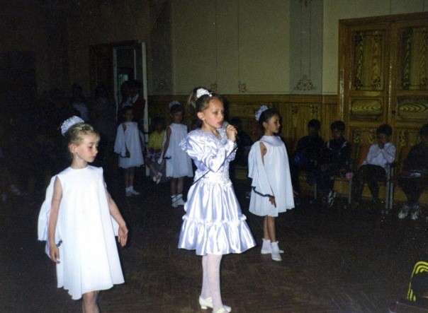 Яна Соломко в детстве