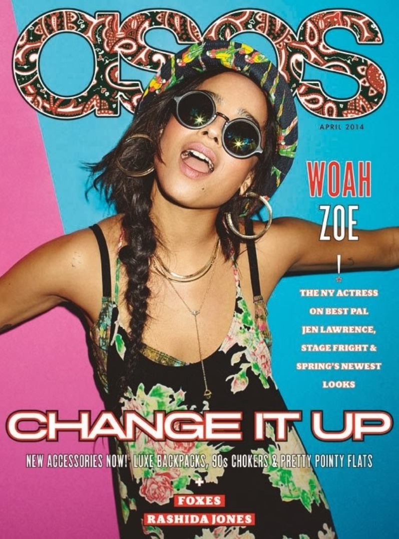 Зои Кравиц для ASOS Magazine, апрель 2014