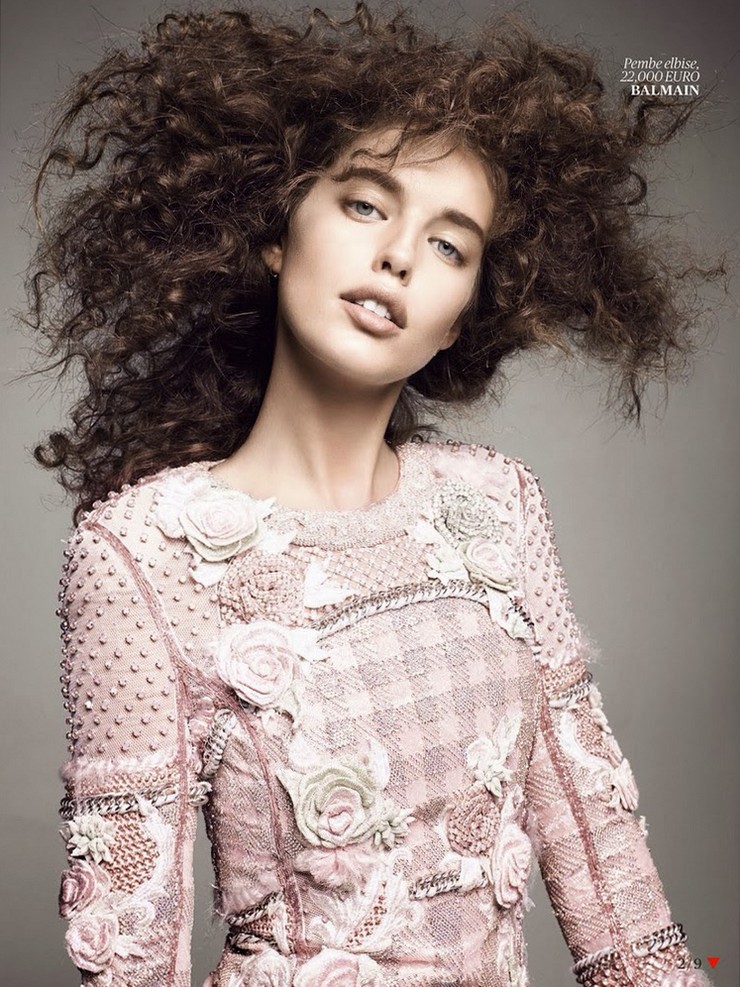 Эмили Ди Донато для Vogue Turkey, январь 2014