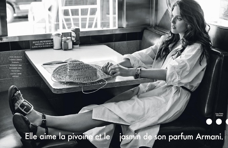 Эмили Ди Донато для Elle France, июль 2014