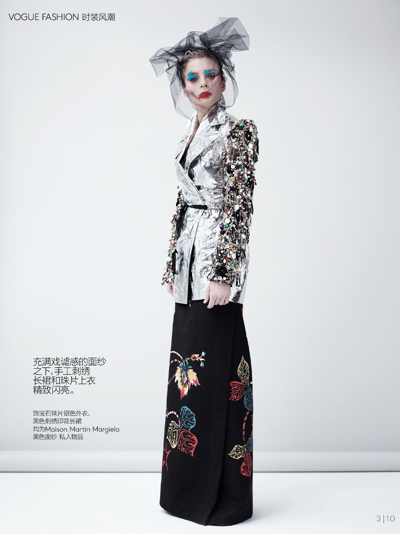 Джессика Стэм в фотосессии Вилли Вандерперре для Vogue Collections Magazine, апрель 2014
