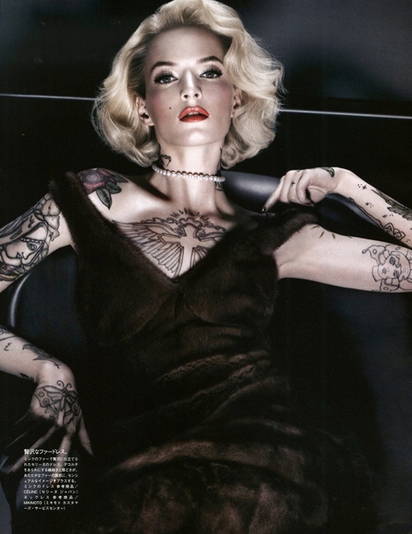 Дарья Строкоус для Vogue Japan, сентябрь 2013