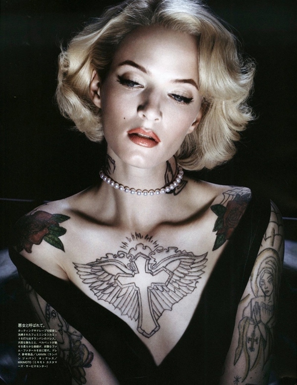 Дарья Строкоус для Vogue Japan, сентябрь 2013