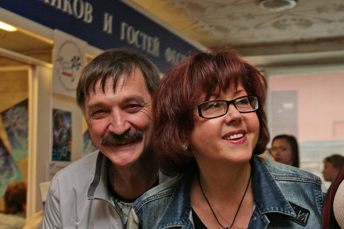 Ядвига Поплавская и Александр Тиханович