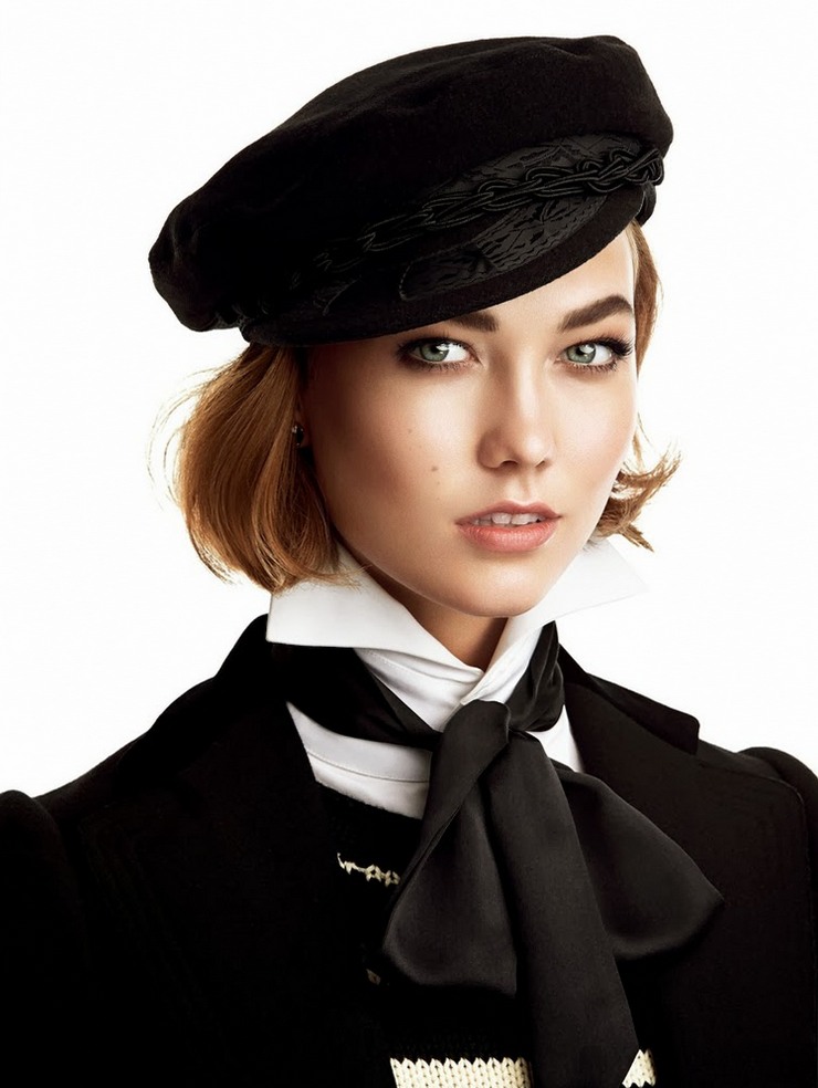 Карли Клосс для Vogue Japan, январь 2014