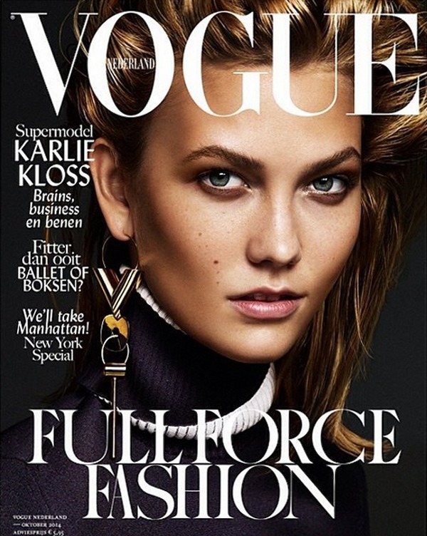Карли Клосс для Vogue Netherlands, октябрь 2014