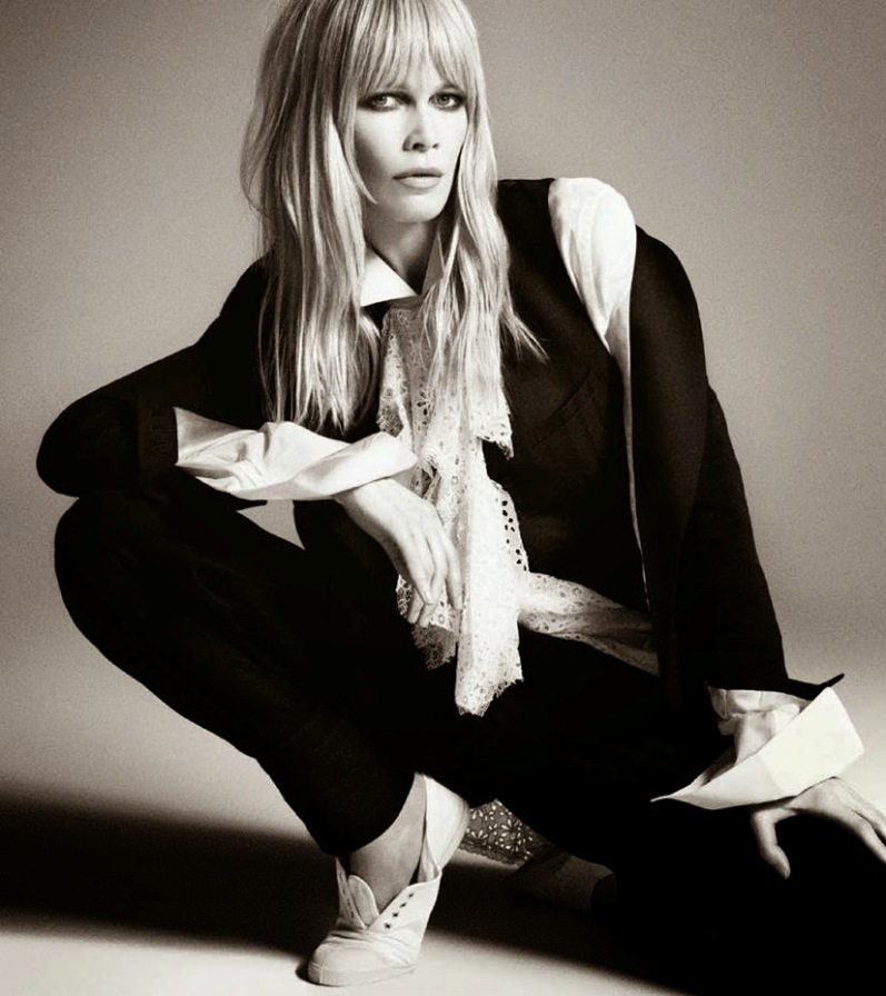 Клаудиа Шиффер для Vogue Germany, апрель 2014