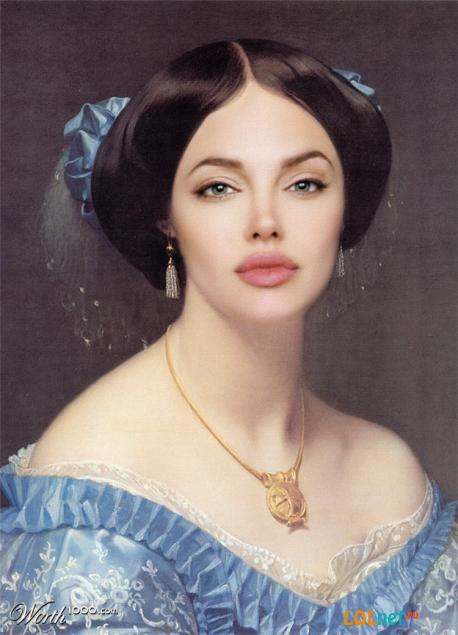 Анджелина Джоли в искусстве