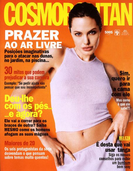 Анджелина Джоли на обложках журналов