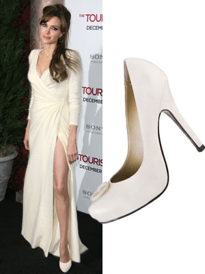 Звездная обувь Анджелина Джоли