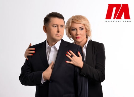 Николай Мельниченко и Наталья Розинская для журнала "Публичные люди"