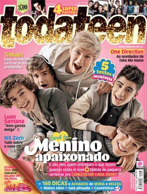 "One Direction" на обложках журналов