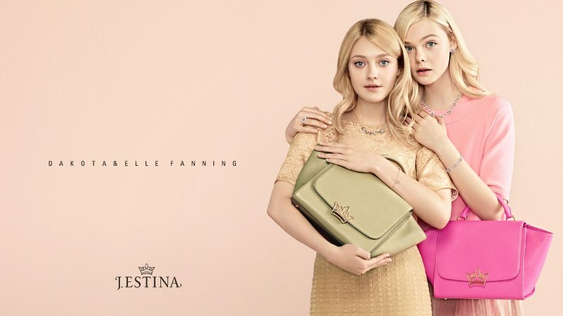 Дакота и Эль Фэннинг для рекламной кампании новой коллекции ювелирных украшений и аксессуаров от марки J.Estina