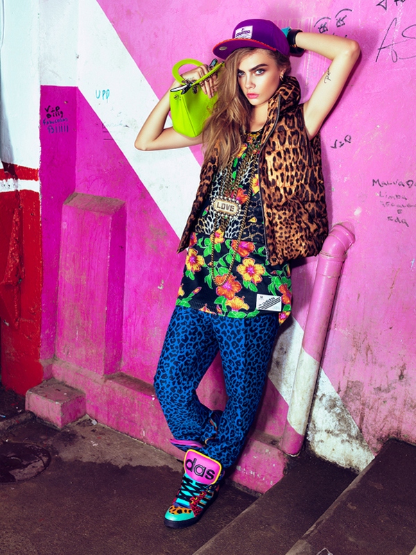 Кара Делевинь для Vogue Brasil, февраль 2014