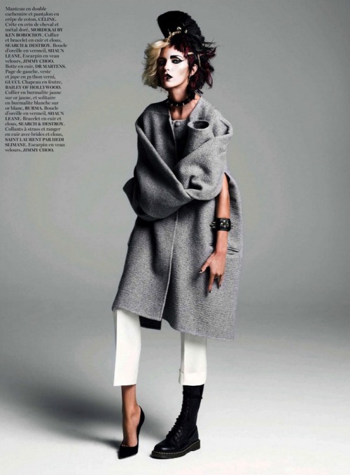 Аня Рубик для Vogue Paris, август 2013