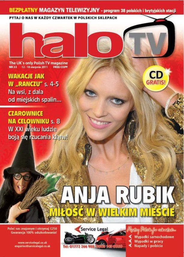 Аня Рубик на обложках журналов