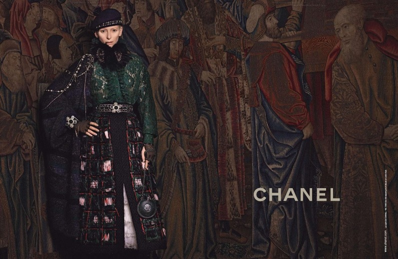 Тильда Суинтон в рекламной кампании CHANEL PARIS-EDINBURGH 2013 