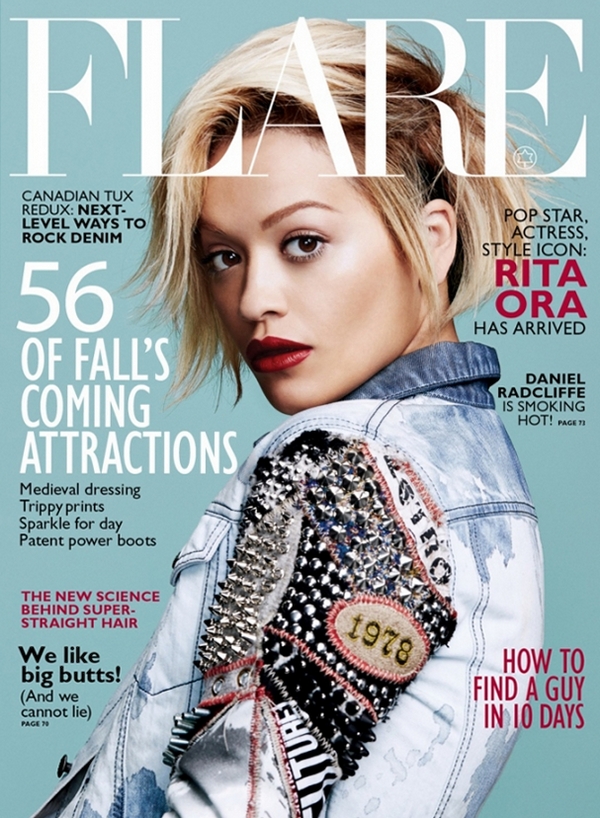 Рита Ора для Flare Magazine, август 2014