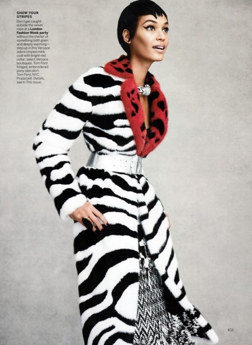 Джоан Смоллс для Vogue US, сентябрь 2013