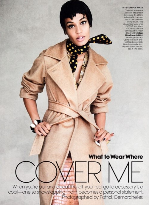 Джоан Смоллс для Vogue US, сентябрь 2013
