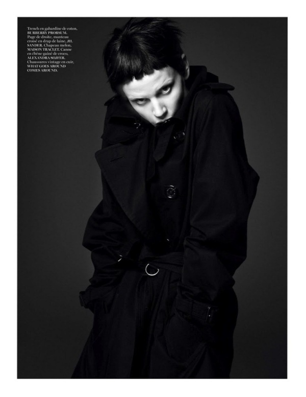 Саския Де Брау для Vogue Paris, август 2013