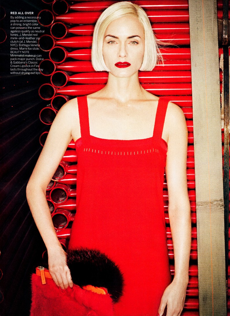 Эмбер Валлетта для журнала Vogue USA, август 2013