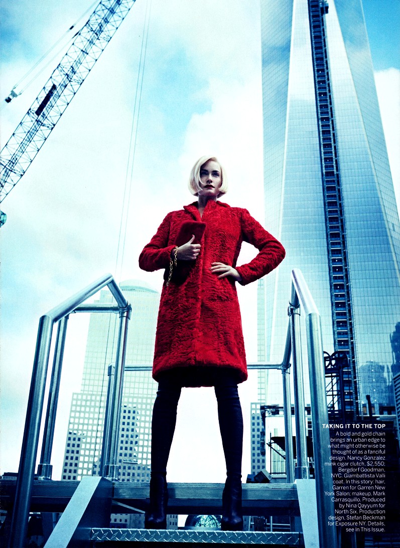 Эмбер Валлетта для журнала Vogue USA, август 2013