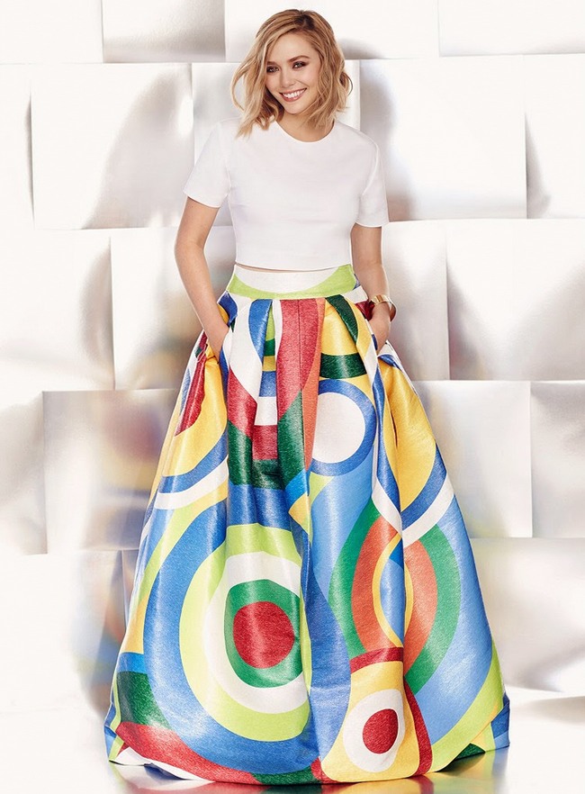 Элизабет Олсен для журнала Fashion, май 2015