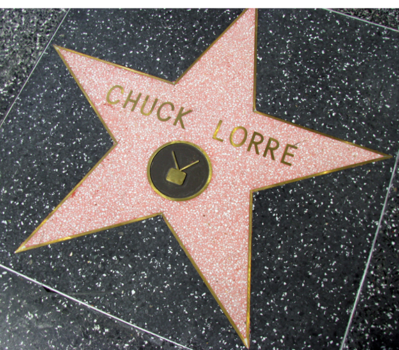 Звезда Чака Лорри на голливудской  «Аллее славы»