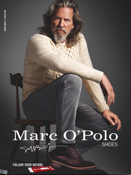 Джефф Бриджес и Эмбер Валлетта для рекламной кампания Marc O’Polo осень 2013 / зима 2014 