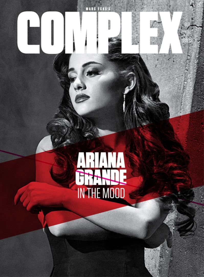 Ариана Гранде в фотосессии для COMPLEX Magazine