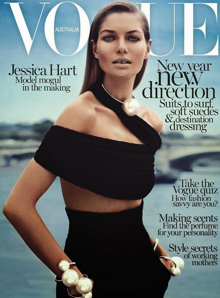 Джессика Харт для Vogue Australia, январь 2014