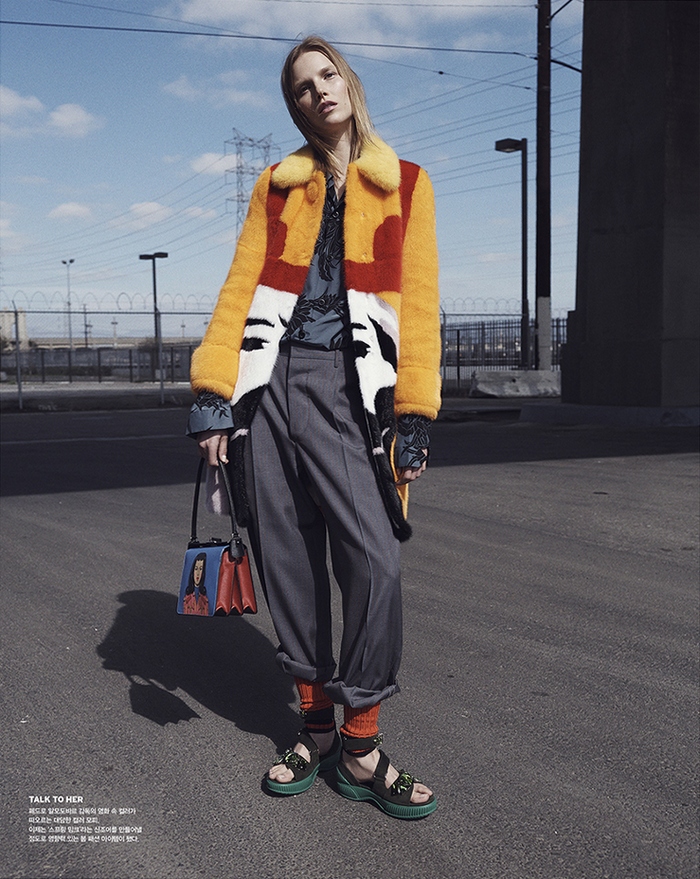 Суви Копонен для Vogue Korea, апрель 2014