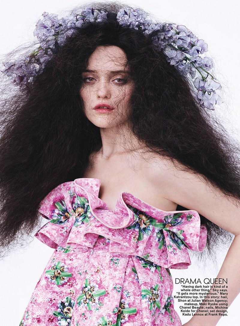 Скай Феррейра для Teen Vogue, май 2014