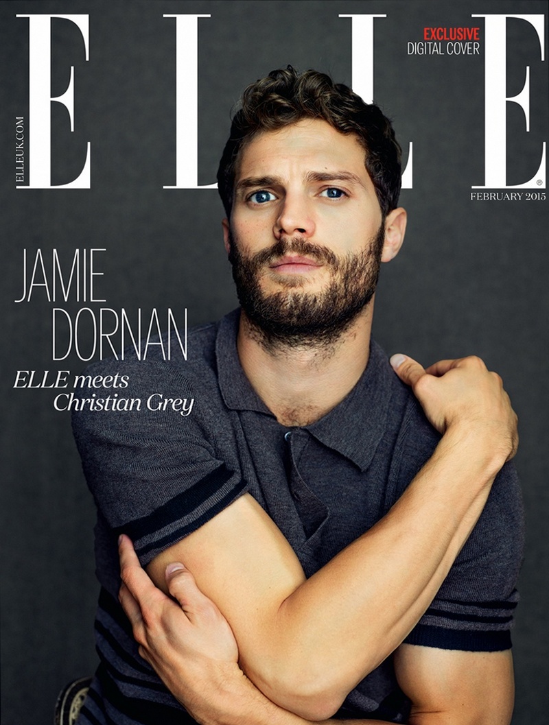 Джейми Дорнан для Elle, февраль 2015