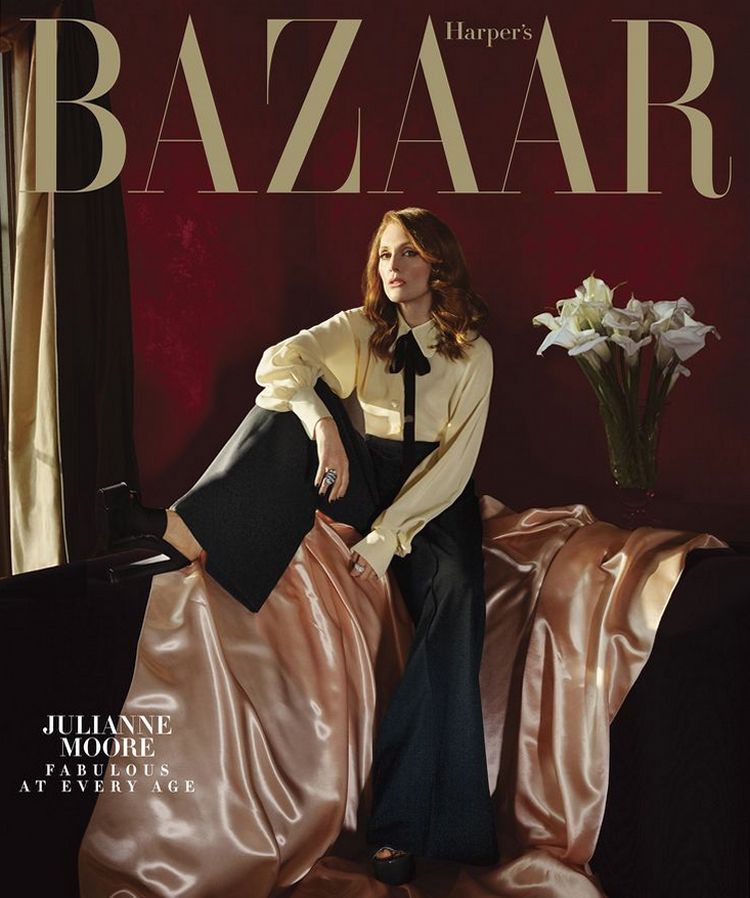 Джулианна Мур для Harper’s Bazaar, апрель 2015