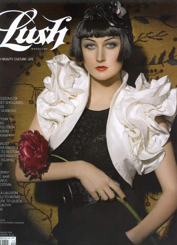 Лили Собески на обложках журналов